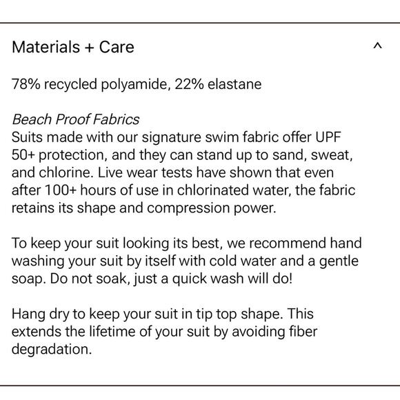 Summersalt The Perfect Wrap One-Piece Swimsuit in Seaglass and Seaweed - Size 6 - Picture 7 of 7